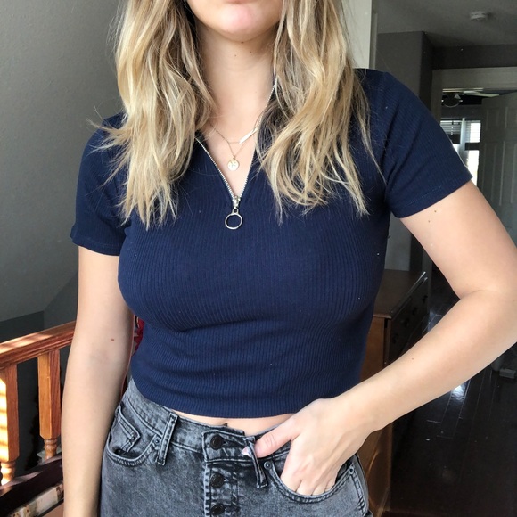 Navy blue polo! - Picture 1 of 3